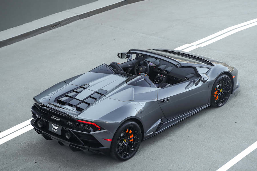 Lamborghini Huracan EVO Spyder Rental Los Angeles
