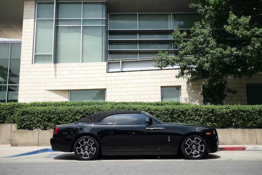 Rolls Royce Dawn Black Badge Rental in Los Angeles