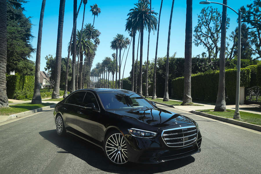 New Mercedes S580 Rental