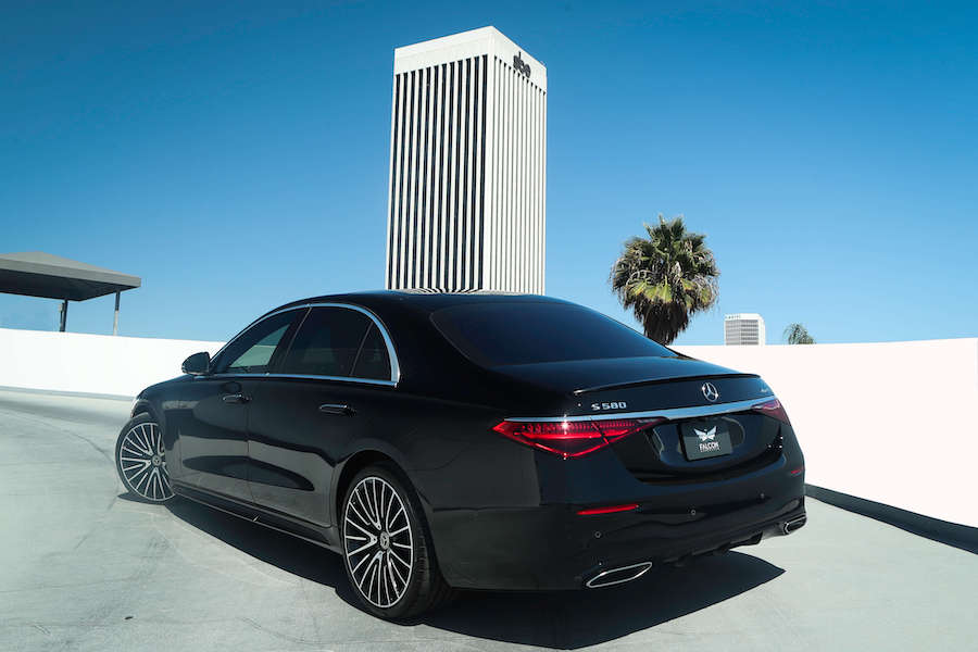 New Mercedes S580 Rental