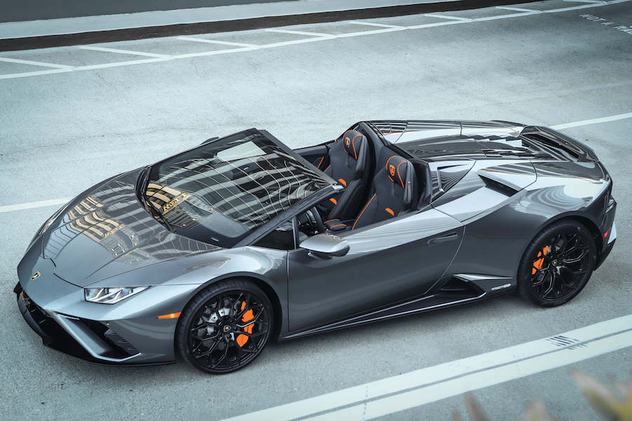 Lamborghini Huracan EVO Spyder Rental