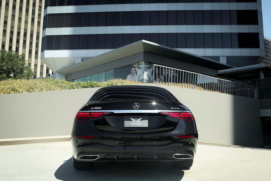 New Mercedes S580 Rental