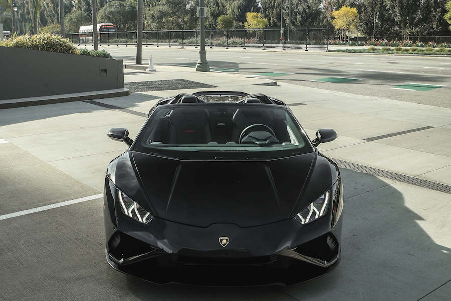Lamborghini Huracan EVO Spyder Rental LA
