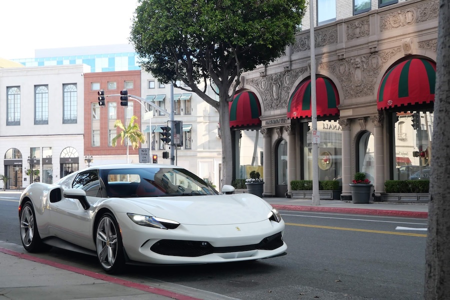 Ferrari 296 GTB 2024 Rental in Los Angeles