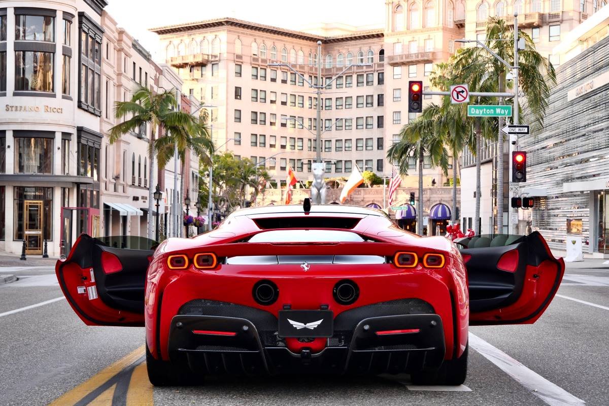 Ferrari SF90 Stradale for rent in Los Angeles Ferrari SF90 Stradale for rent in Los Angeles