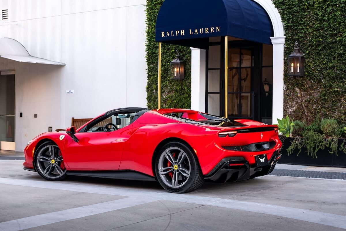 2025 Ferrari 296 GTS Hire LAX