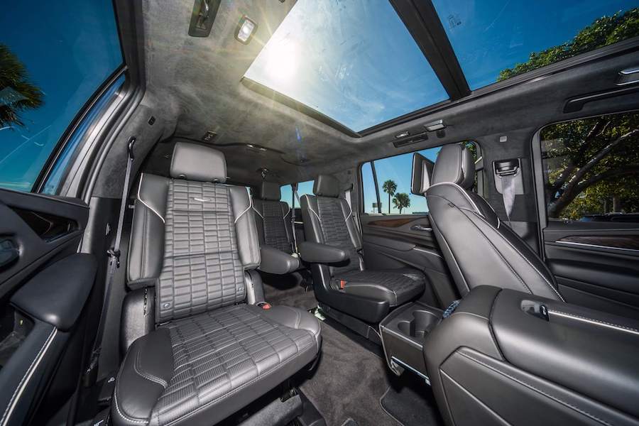 Rent A Cadillac Escalade ESV Platinum In Miami