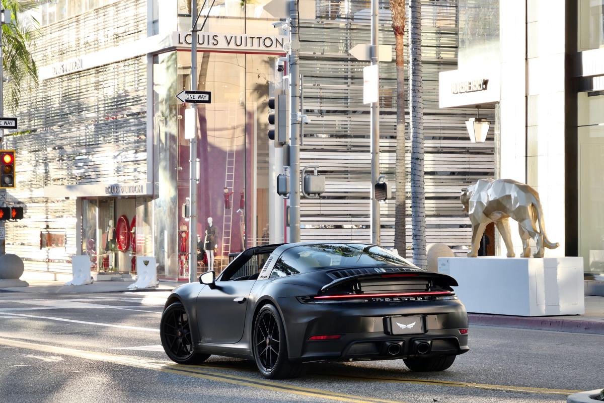 Porsche 911 Targa 4 GTS Rental LAX