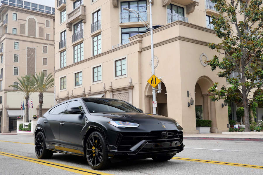 Lamborghini Urus S 2024 Matte Black Rent Los Angeles