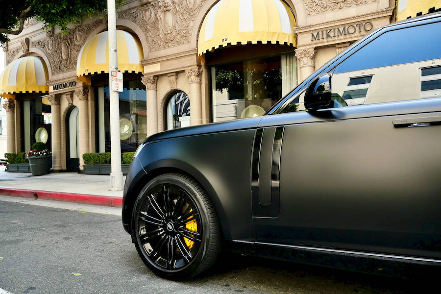 Luxury Range Rover P530 LWB 2023 Matte Black For Rental LA Luxury Range Rover P530 LWB 2023 Matte Black For Rental LA