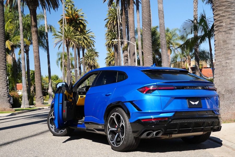 Lamborghini Urus S Blue 2024 For Rent