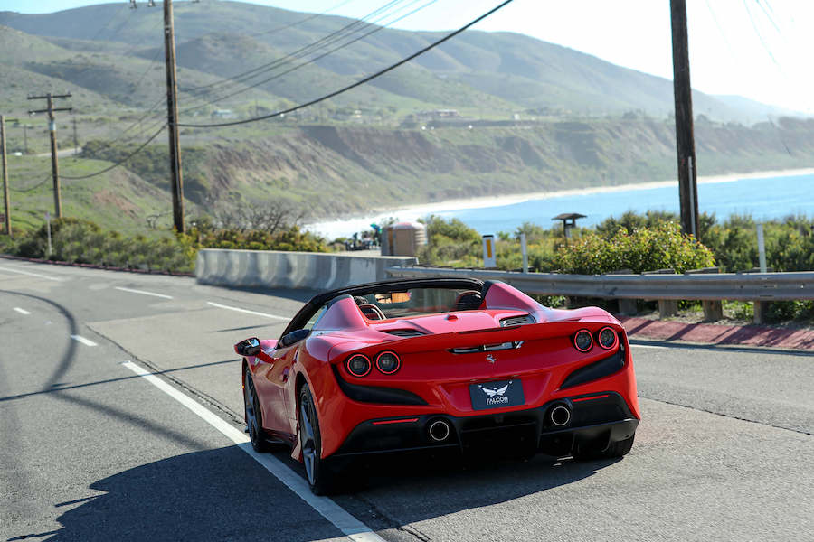 Ferrari F8 Spider Rental