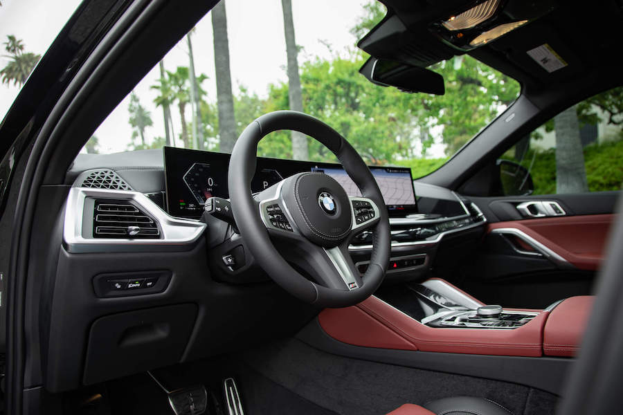 Rent a BMW X6 M40i 2024 Black in LA