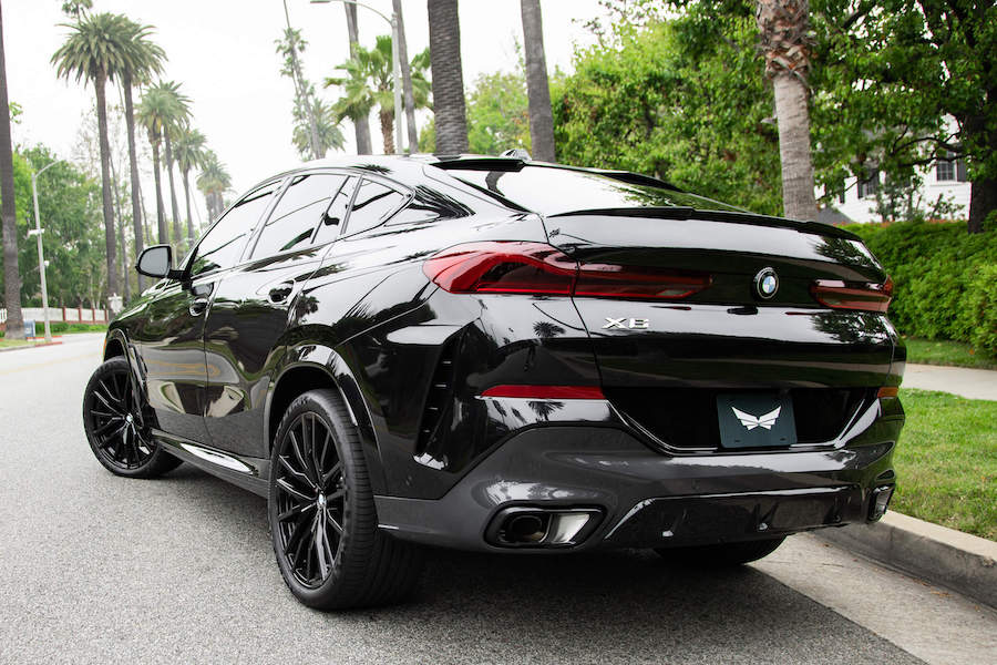 Rent BMW X6 M40i 2024 Black in Los Angeles