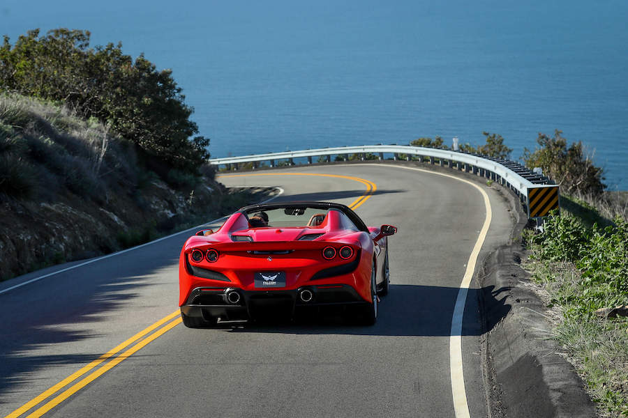 Ferrari F8 Spider Rental