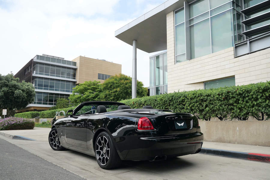 Rolls Royce Dawn Black Badge For Rent in Los Angeles