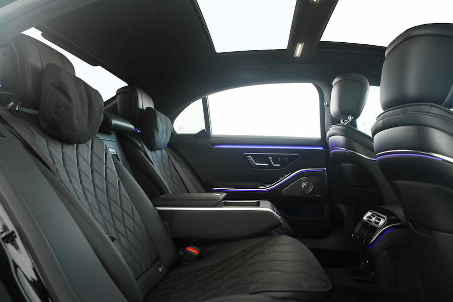 New Mercedes S580 Rental