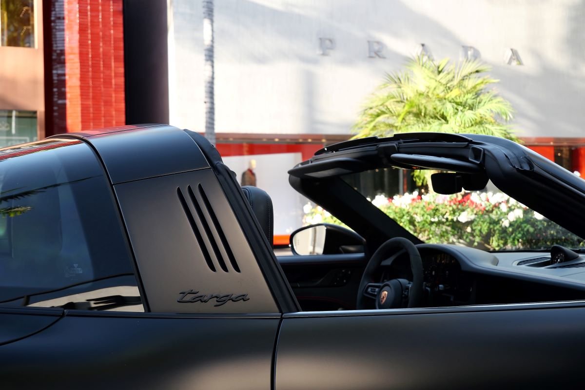 Porsche 911 Targa 4 GTS rental LAX