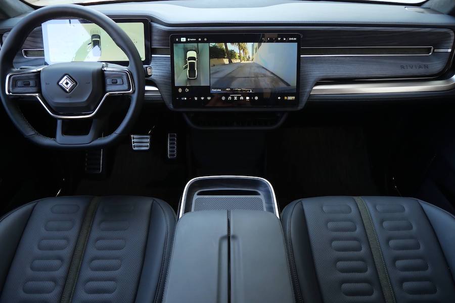 Luxury Rivian R1T Adventure for rent LA