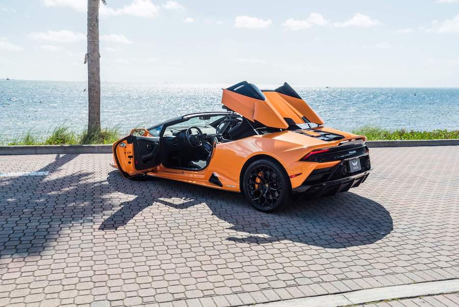 Rent Lamborghini Huracan EVO Spyder Miami
