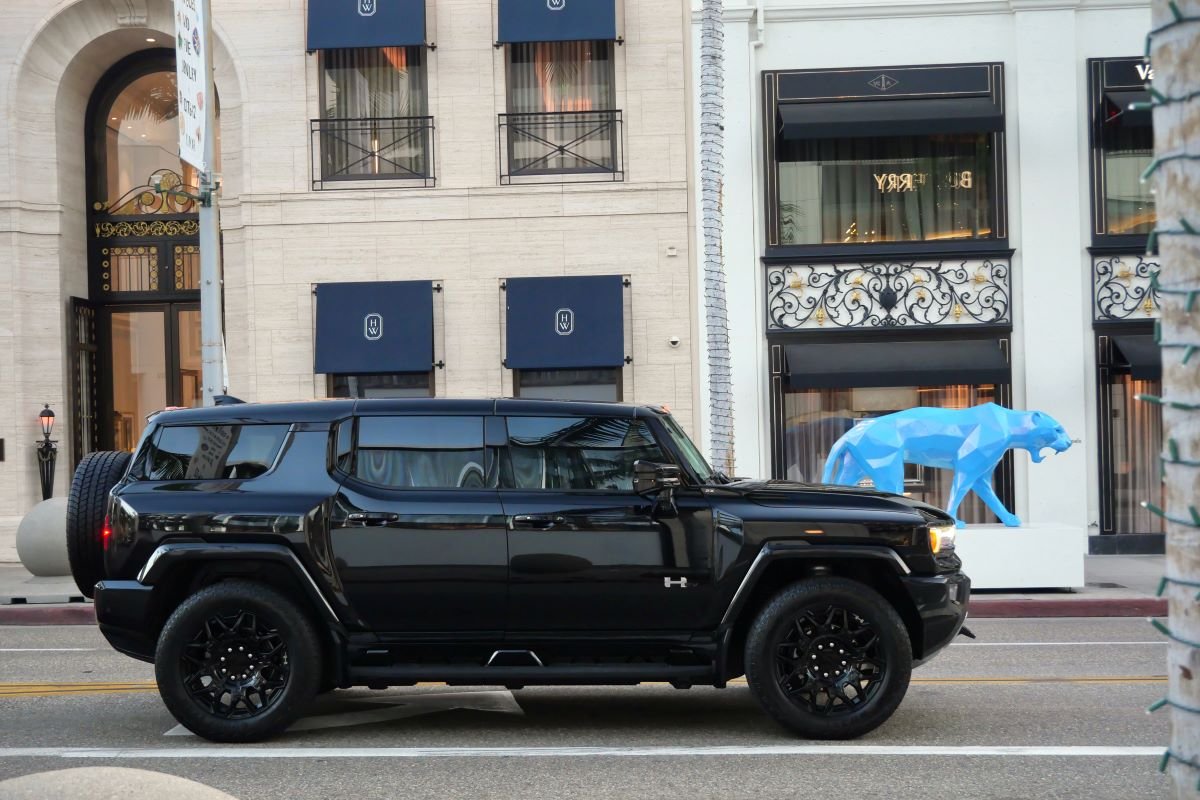Hummer EV SUV 2025 rental Los Angeles