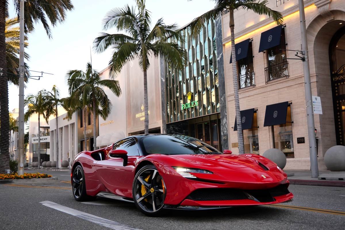 Ferrari SF90 Stradale rental Los Angeles Ferrari SF90 Stradale rental Los Angeles