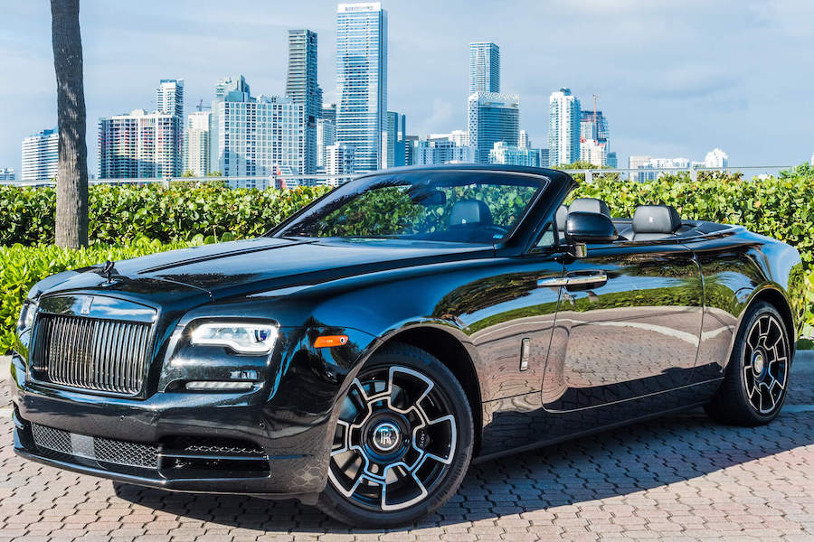 rent rolls royce dawn miami