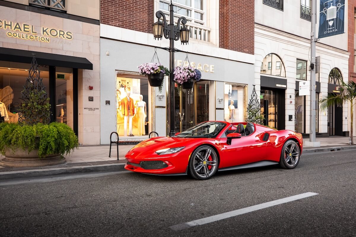 2025 Ferrari 296 GTS Hire LAX