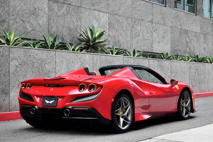 Ferrari F8 Spider for Rental in Los Angeles