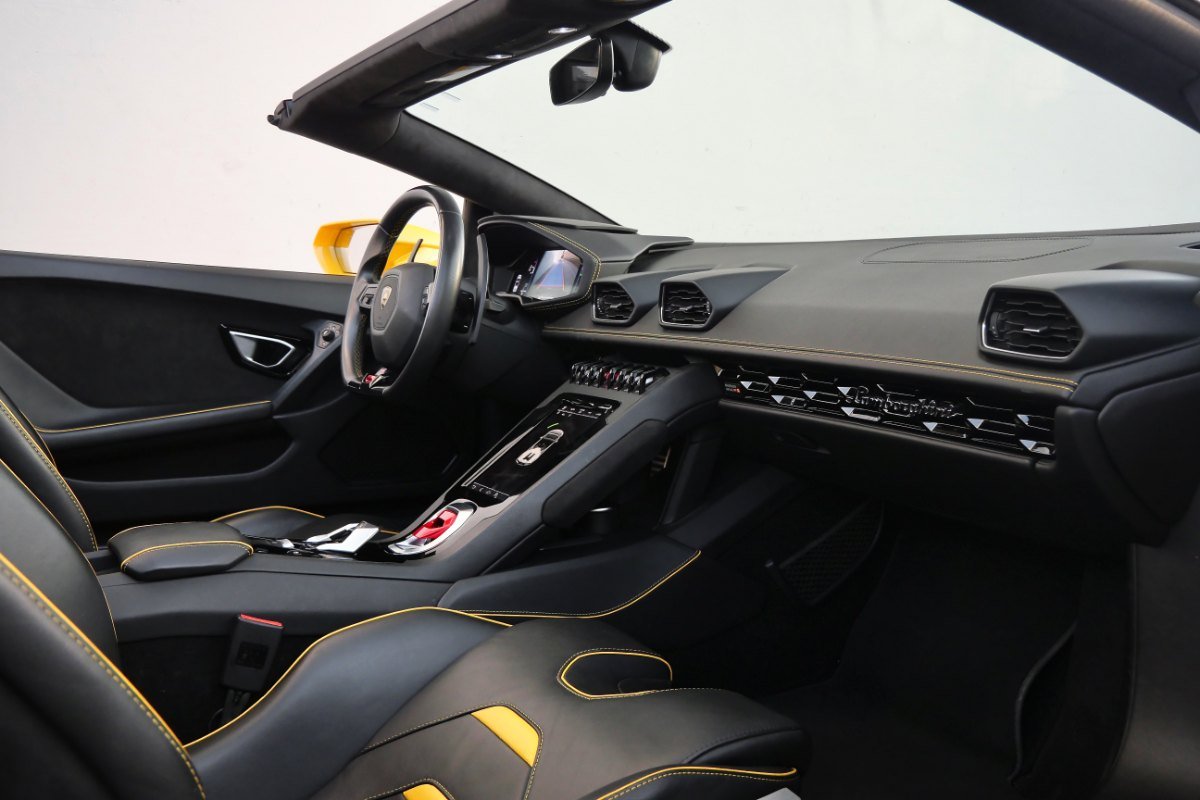 Lamborghini Huracan EVO Spyder RWD rental in Los Angeles