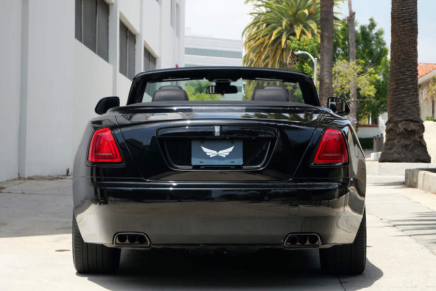 Luxury Rolls Royce Dawn Black Badge For Rent Los Angeles