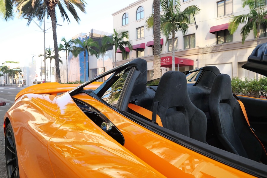 McLaren 750S Spider 2024 Orange For Rent in LA McLaren 750S Spider 2024 Orange For Rent in LA