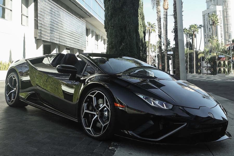 Lamborghini Huracan EVO Spyder Rental LA