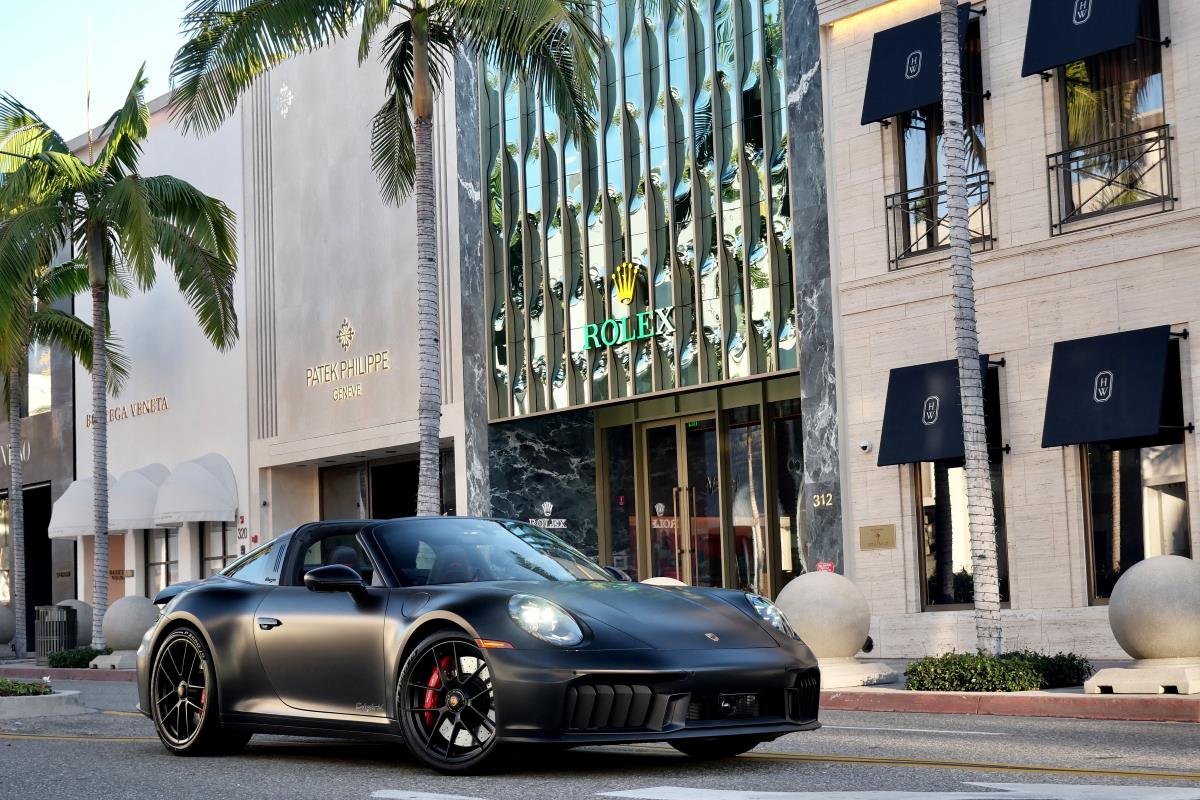 Porsche 911 Targa 4 GTS Rental LAX