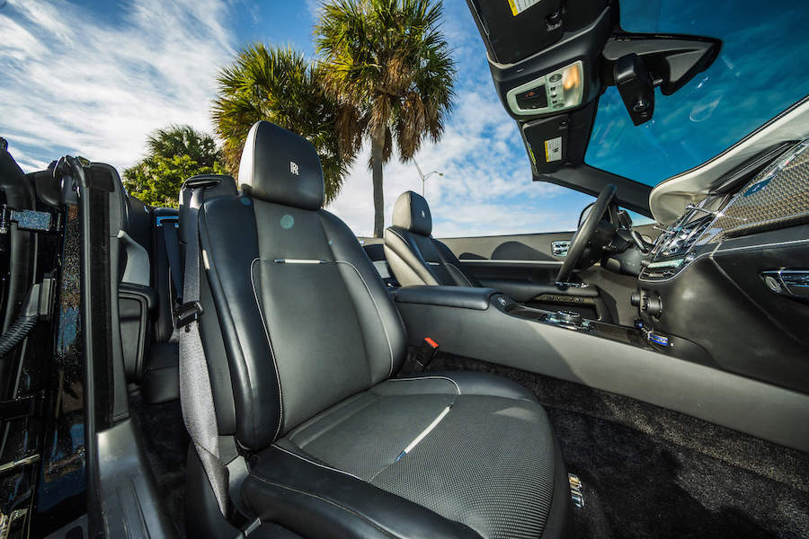 rolls royce dawn for rent miami