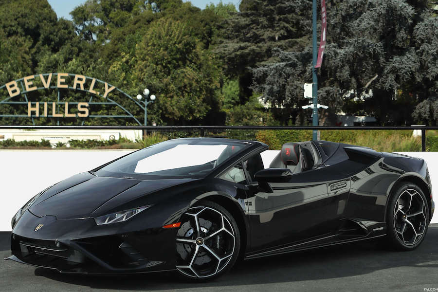 Lamborghini Huracan EVO Spyder Rental LA
