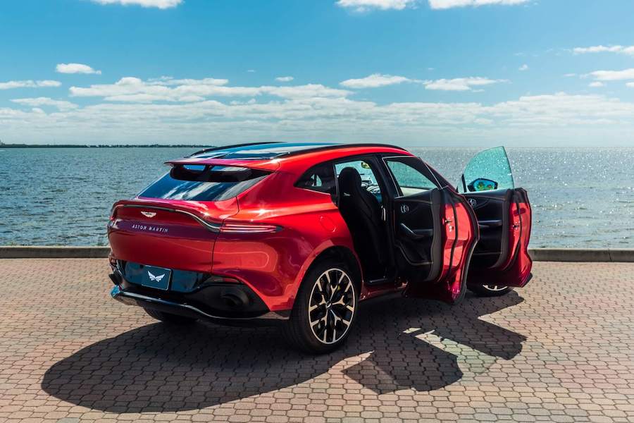 Aston Martin DBX for rent Miami