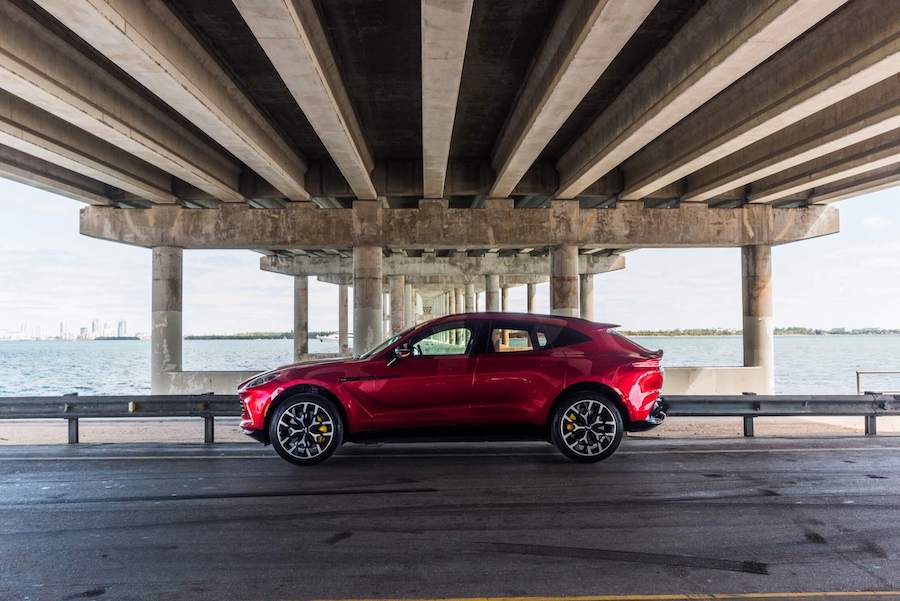 Aston Martin DBX for rent