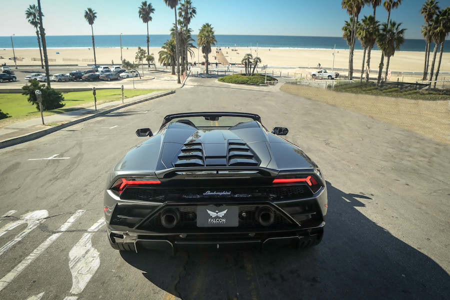 Lamborghini Huracan EVO Spyder Rental LA