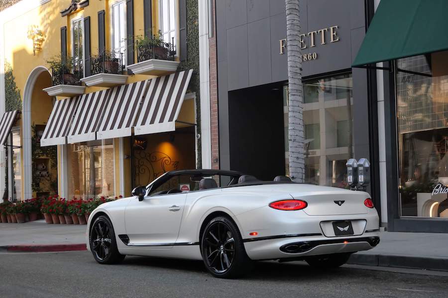 Bentley Continental GTC 2022 White For Rent