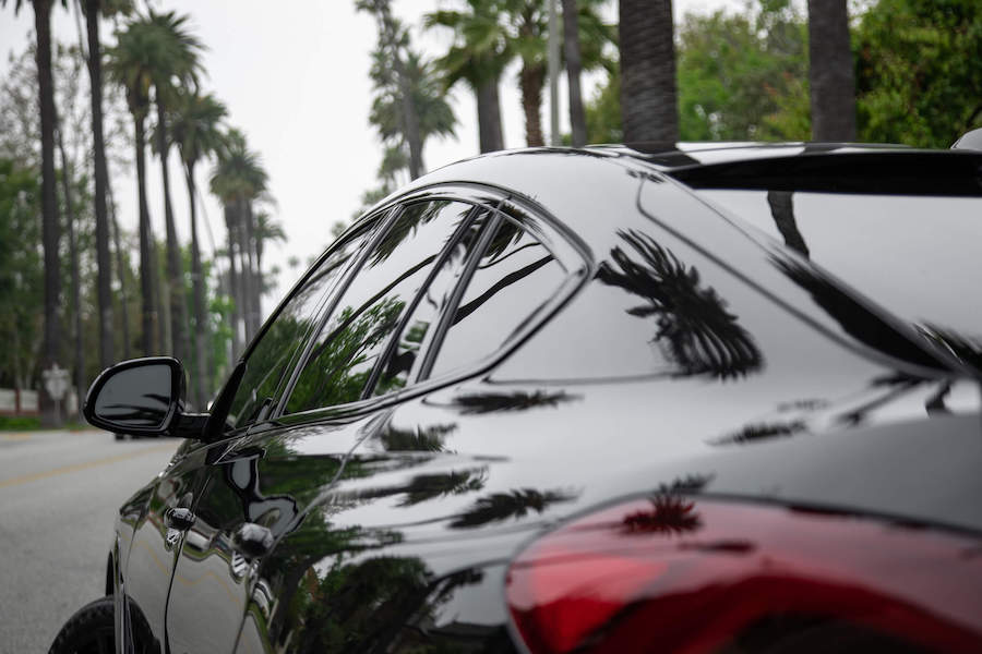 BMW X6 M40i 2024 Black For Rent in Los Angeles