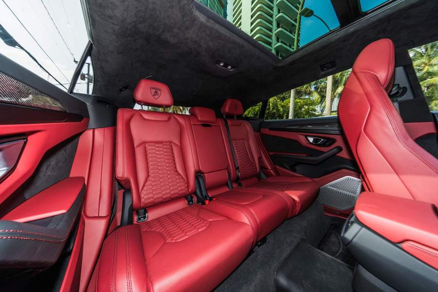 Black Lamborghini Urus For Rental