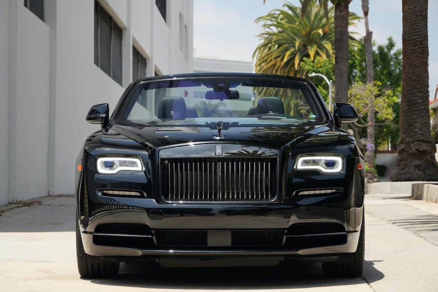 Luxury Rolls Royce Dawn Black Badge For Rental in Los Angeles