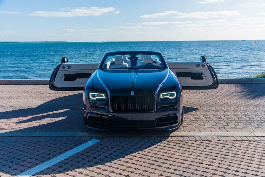 Rent a Rolls-Royce Dawn in Miami