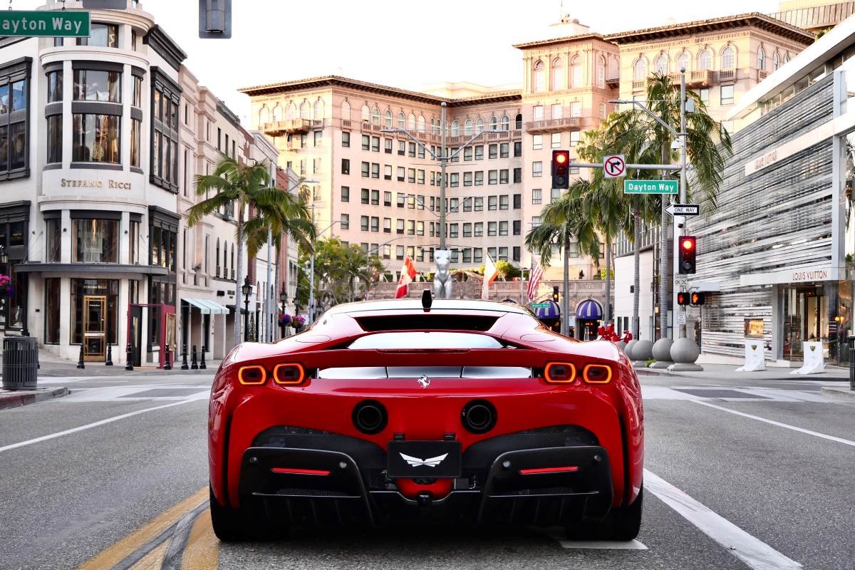 Ferrari SF90 Stradale rental Los Angeles Ferrari SF90 Stradale rental Los Angeles