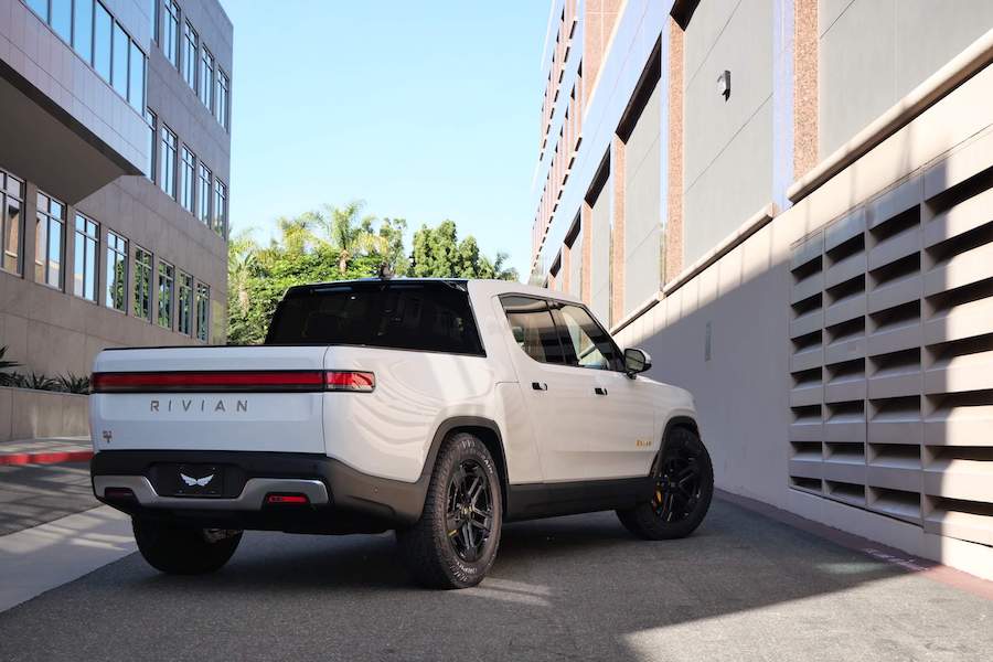 Rivian R1T Adventure Rental in LA