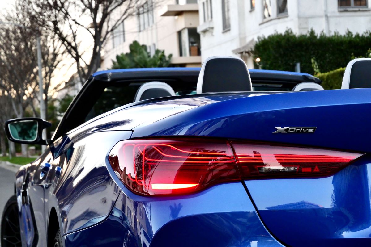 BMW M4 Competition Convertible 2025 in LA For Rent