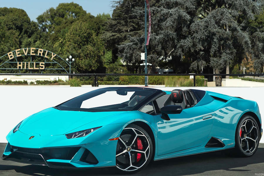 Lamborghini Huracan EVO Spyder Rental LA Lamborghini Huracan EVO Spyder Rental LA