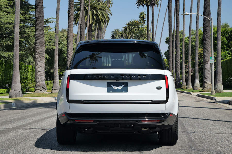 Range Rover P530 LWB 2023 White For Rental Los Angeles