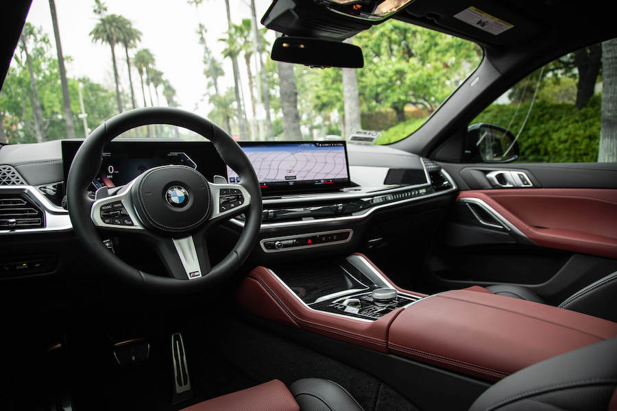 Rent a BMW X6 M40i 2024 Black Los Angeles